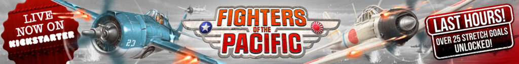 Relive the fury of air and sea combat in the Pacific during World War II with dozens of aircraft on the board. Direct each plane in multiple fighter and bomber squadrons to strike the enemy’s carriers. A fast-paced and streamlined game mechanic that plunges you in the heart of the battle with many historical details.