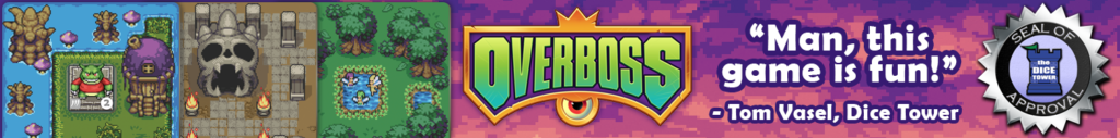 Dice Tower recommends Overboss