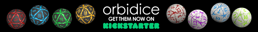 Orbidice Kickstarter Colors