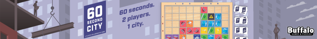 60 Second City Board Game