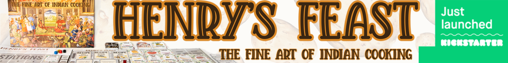 Henry's Feast The Fine Art of Indian Cooking Kickstarter Just Launched