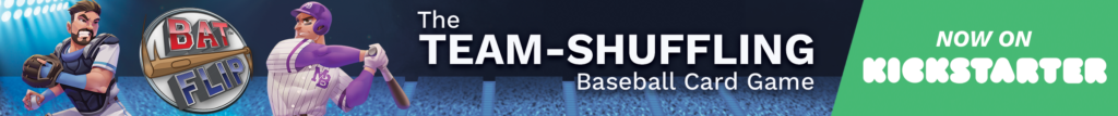 Bat Flip: the team-shuffling baseball card game