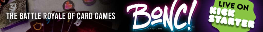 BONC! Card Game Banner