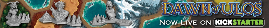 Dawn of Ulos - fantasy minis on map