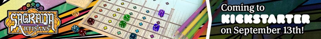 Sagrada Artisans is coming to Kickstarter on September 13th!