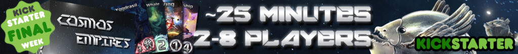 Cosmos Empires Kickstarter