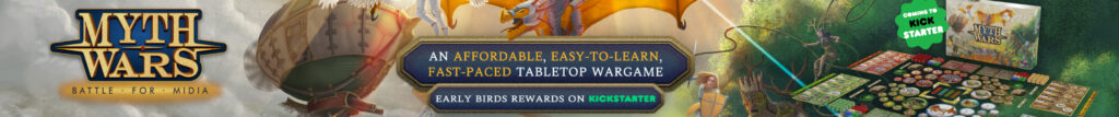Myth Wars: Battle for Midia Early Bird Rewards Available on Kickstarter