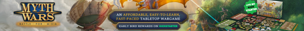 Myth Wars: Battle for Midia Early Bird Rewards Available on Kickstarter