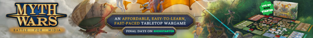 Myth Wars: Battle for Midia Final Days on Kickstarter