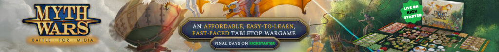 Myth Wars: Battle for Midia Final Days on Kickstarter