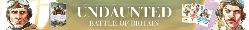 Undaunted: Battle of Britain game banner.