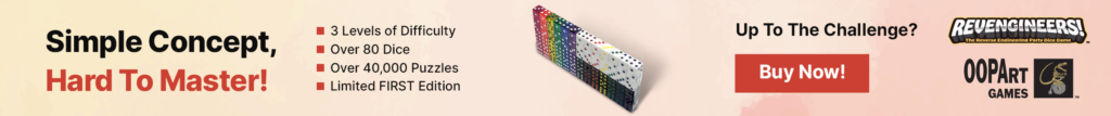 New for 2023, Revengineers! The Reverse Engineering Party Dice Game