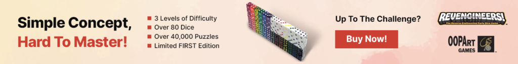 New for 2023, Revengineers! The Reverse Engineering Party Dice Game
