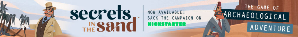 Secrets in the Sand | Back now on Kickstarter!