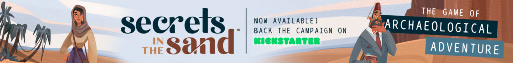 Secrets in the Sand | Back now on Kickstarter!