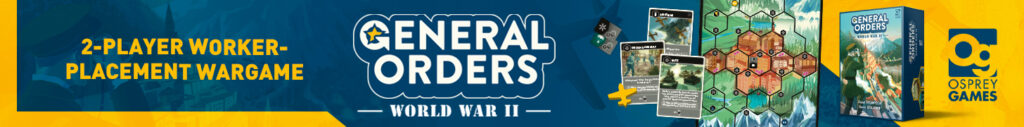 General Orders: World War II. 2-Player Worker-Placement wargame.