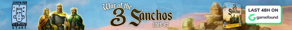 War of the 3 Sanchos advert