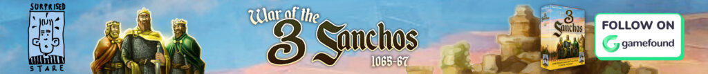 War of the 3 Sanchos advert