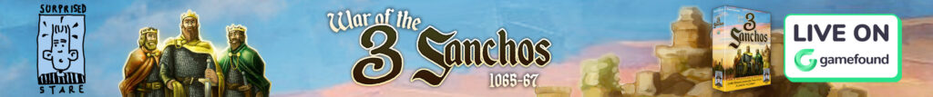 War of the 3 Sanchos advert