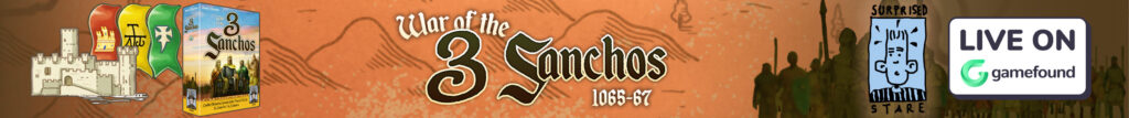War of the 3 Sanchos advert