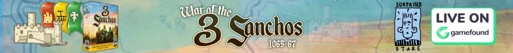 War of the 3 Sanchos advert