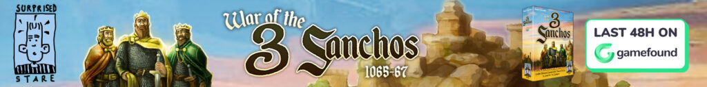 War of the 3 Sanchos advert