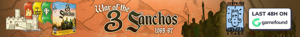 War of the 3 Sanchos advert
