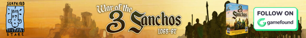 War of the 3 Sanchos advert