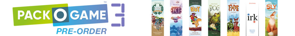 Pack O Game SET 3 Pre-order now!