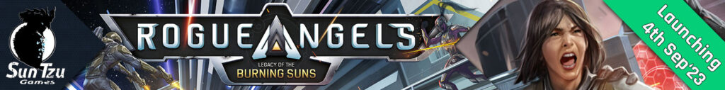 Sun Tzu Games' Rogue Angels launching 4th Sep-23