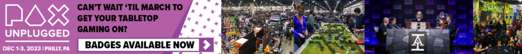 Badges for PAX Unplugged are now available