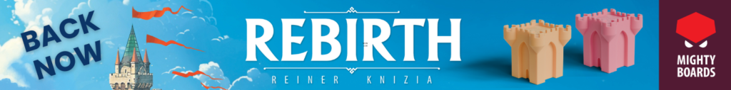 Rebirth Reiner Knizia now live on kickstarter