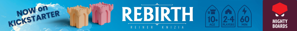 Rebirth Knizia game Kickstarter