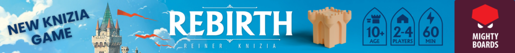 Rebirth Knizia game Kickstarter