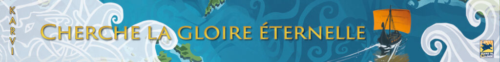 Karvi by Hans im Glück, boat sails away, cherche la gloire éternelle