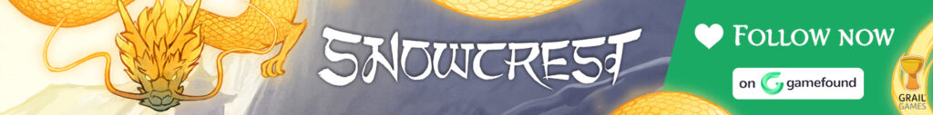 Snowcrest is coming to Gamefound on April 16, from Grail Games!
