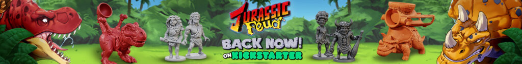 Jurassic Feud now on Kickstarter!