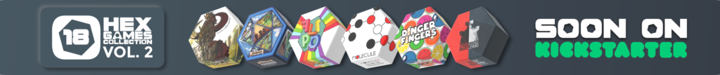 18 Hex Games Collection VOL.2 - May 28th on Kickstarter