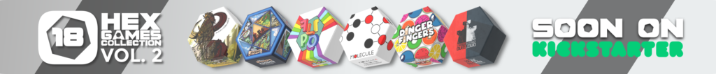 18 Hex Games Collection VOL.2 - May 28th on Kickstarter