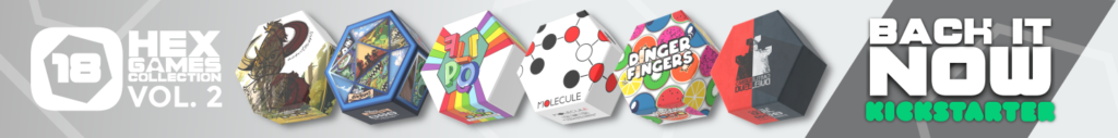 18 Hex Games Collection VOL.2 - Back it now on Kickstarter