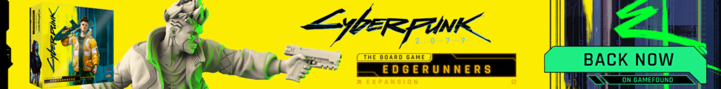 Cyberpunk 2077 - The Board Game. Back now