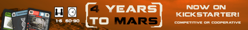 4 Years to Mars Kickstarter