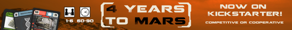 4 Years to Mars Kickstarter