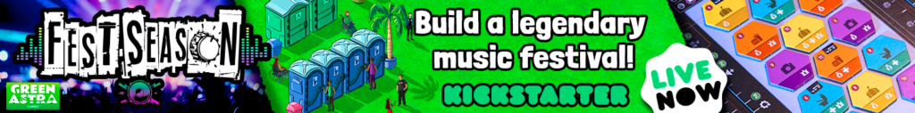Fest Season Boardgame Tabletop Constructions Amenities Graphic Kickstarter Live Now