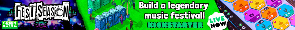 Fest Season Boardgame Tabletop Constructions Amenities Graphic Kickstarter Live Now