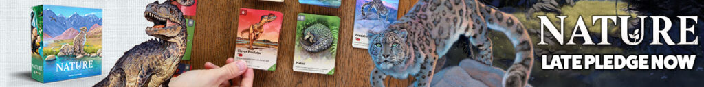 Nature board game late pledge