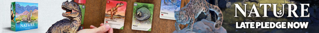 Nature board game late pledge