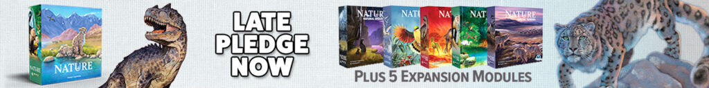 Nature board game late pledge
