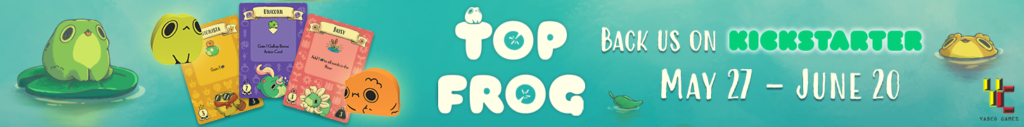 Back Top Frog on Kickstarter May 27-June 20