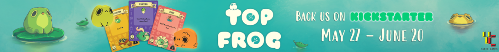 Back Top Frog on Kickstarter May 27-June 20